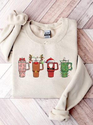 Obsessive Cup Disorder Christmas Sweatshirt Hoodie Ocd Lover Christmas Shirt Tumbler Funny Cup Xmas Shirt Christmas Matching Crewneck Unique revetee 3