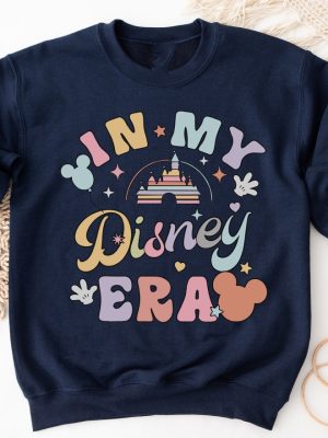 In My Disney Era Sweatshirt Retro Walt Disney World Shirt Girls Trip Disney Shirt Disney Family Shirts Disneyland Vacation Matching Tees Unique revetee 2