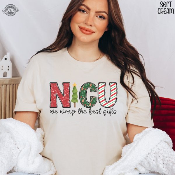 Nicu Nurse Christmas Shirt Neonatal Icu Nurse Tshirt Holiday Nicu Nurse Tee Christmas Neonatal Intensive Care Unit Nurse Christmas Shirt Unique revetee 1 1