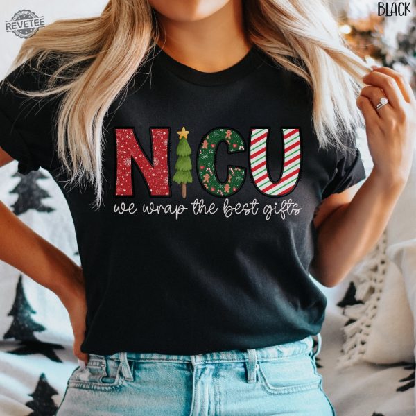 Nicu Nurse Christmas Shirt Neonatal Icu Nurse Tshirt Holiday Nicu Nurse Tee Christmas Neonatal Intensive Care Unit Nurse Christmas Shirt Unique revetee 5 1