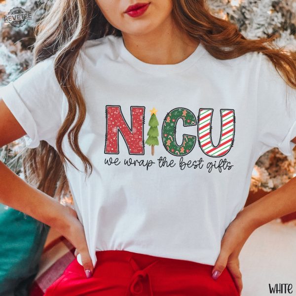 Nicu Nurse Christmas Shirt Neonatal Icu Nurse Tshirt Holiday Nicu Nurse Tee Christmas Neonatal Intensive Care Unit Nurse Christmas Shirt Unique revetee 6 1