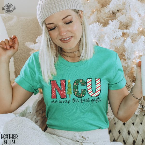 Nicu Nurse Christmas Shirt Neonatal Icu Nurse Tshirt Holiday Nicu Nurse Tee Christmas Neonatal Intensive Care Unit Nurse Christmas Shirt Unique revetee 7 1