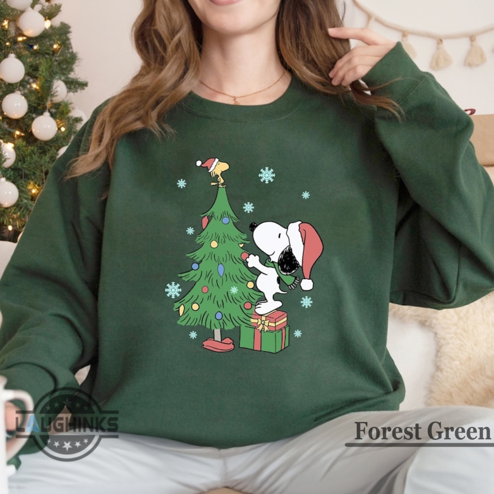 snoopy christmas shirt womens