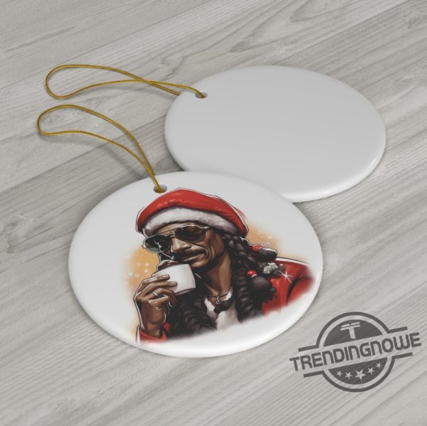 Snoop Dogg Christmas Ornament Tree Holidays Merry Christmas Snoop Happy Holidays Gifts Rapper Hip Hop trendingnowe.com 2