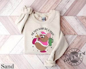 Funny Christmas Shirt Out Here Looking Like A Snack Hoodie Christmas Tshirt Holiday Sweaters Christmas Crewneck Sweatshirt New Year Shirt giftyzy 2