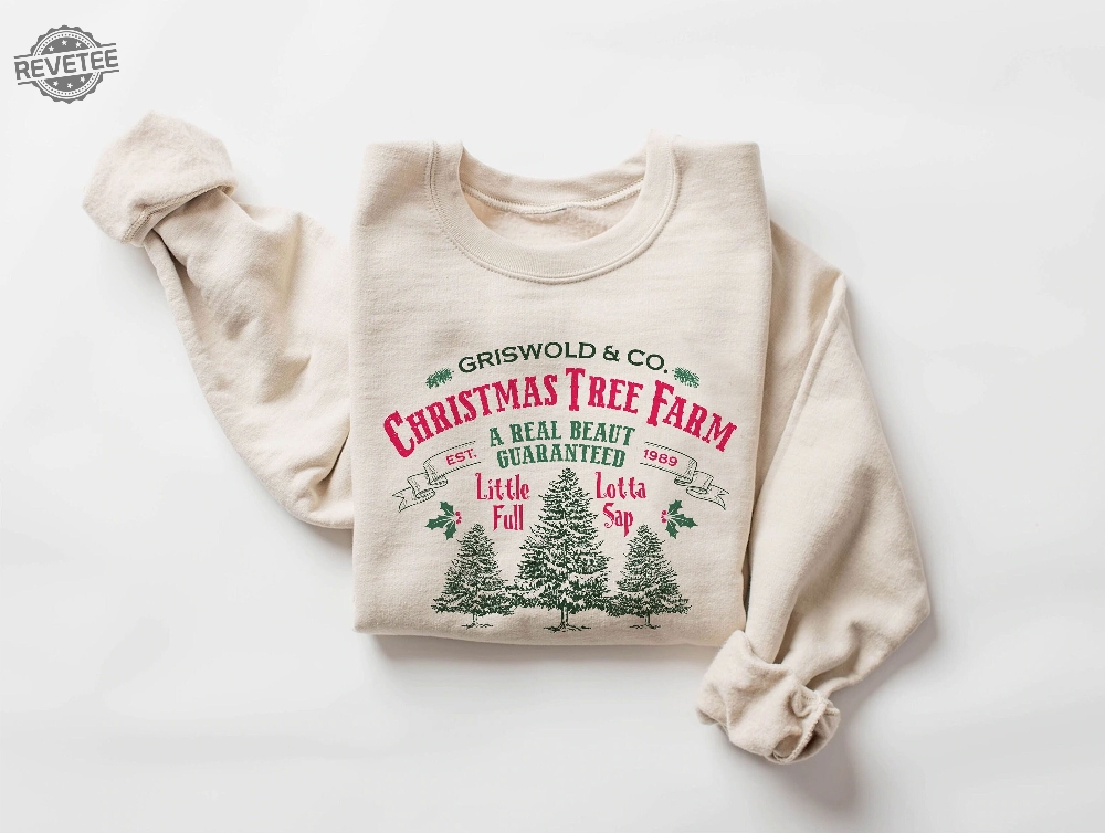 Griswold Christmas Tree Farm Sweatshirt Holiday Sweatshirt Christmas Party Sweatshirt Christmas Vacation Sweatshirt Iprintasty Christma Unique