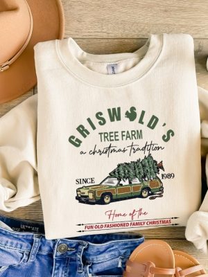 Griswolds Tree Farm Since 1989 Sweatshirt Christmas Shirt Christmas Sweatshirt Christmas Family Christmas Gift Womens Christmas Shirt Unique revetee 3