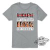 Buckeye On Saturday Bengal On Sunday Shirt Cincinnati And Columbus Ohio Football Fan Shirt trendingnowe.com 2