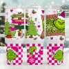 grinch tumbler pink christmas 40oz stainless steel stanley cups christmas movie gift merry grinchmas whoville university travel mugs laughinks 1