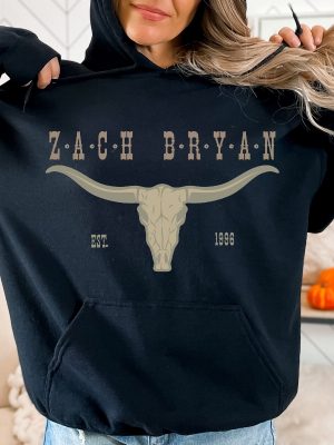 Zach Bryan Est 1996 Sweatshirt Hoodie Zach Bryan Bullhead Sweatshirt Zach Bryan Country Music Western Shirt American Heartbreak Tour Unique revetee 4