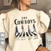 Cowboys Walking Abbey Road Signatures Football Shirt Mike Mccarthy Hoodie Dak Prescott Sweatshirt Micah Parsons Tshirt Ceedee Lamb Dallas Vintage Shirt giftyzy 3