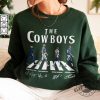 Cowboys Walking Abbey Road Signatures Football Shirt Mike Mccarthy Hoodie Dak Prescott Sweatshirt Micah Parsons Tshirt Ceedee Lamb Dallas Vintage Shirt giftyzy 5