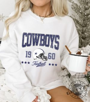 Vintage Dallas Tshirt Cowboys Sweatshirt Retro Dallas Cowboys Hoodie America Football Fans Shirt giftyzy 2