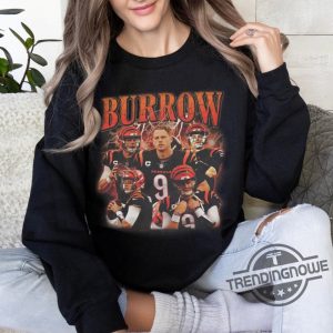 Vintage Joe Burrow Shirt Sweatshirt Quarterback Homage Graphic Unisex T Shirt Joe Burrow T Shirt trendingnowe.com 3