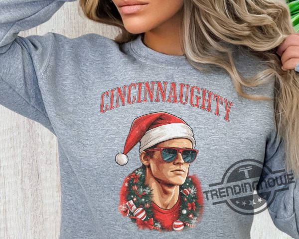 Christmas Joe Burrow Shirt Bengals Christmas Shirt Vintage Cincinnati Bengals Cincinnati Bengals Gift Game Day Shirt trendingnowe.com 2