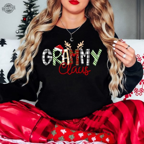 Grammy Claus Sweatshirt Christmas Grammy Claus Sweatshirt Grammy Sweater Gifts For Grammy Christmas Gift For Grandma Xmas Grammy Shirt Unique revetee 3