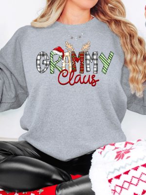 Grammy Claus Sweatshirt Christmas Grammy Claus Sweatshirt Grammy Sweater Gifts For Grammy Christmas Gift For Grandma Xmas Grammy Shirt Unique revetee 6