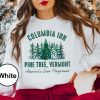Vintage White Christmas Movie Sweatshirt Columbia Inn Pine Tree Vermont Sweater Winter Crewneck Sweatshirt 90S Christmas Song New Unique revetee 1