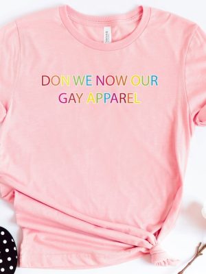 Don We Now Our Gay Apparel Shirt Pride Holiday Shirt Christmas Gay Shirt Fa La La Shirt Rainbow Christmas Shirt Lesbian Xmas Shirt Unique revetee 2