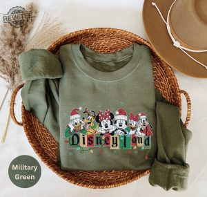 Christmas Disneyland Sweatshirt Trendy Sweatshirt Disneyland Sweatshirt Oversized Sweatshirt Christmas Sweatshirt Christmas Gift Unique revetee 2