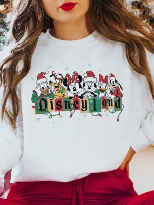 Christmas Disneyland Sweatshirt Trendy Sweatshirt Disneyland Sweatshirt Oversized Sweatshirt Christmas Sweatshirt Christmas Gift Unique revetee 4