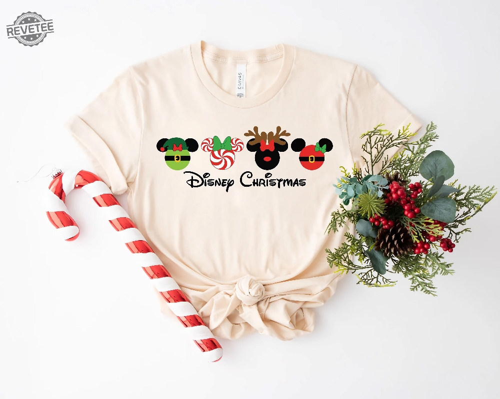 Disney Christmas Shirt Mickey Ears Christmas Shirt Magic Kingdom Christmas Shirt Disney Trip Disney Elf Minnie Mickey N Friends Shirt Unique