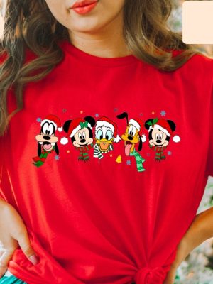 Vintage Mickey And Friend Christmas Shirt Disney Ears Christmas Shirt Disney Christmas Shirt Disney Trip Shirt Disney Family Christmas Shirt Unique revetee 2