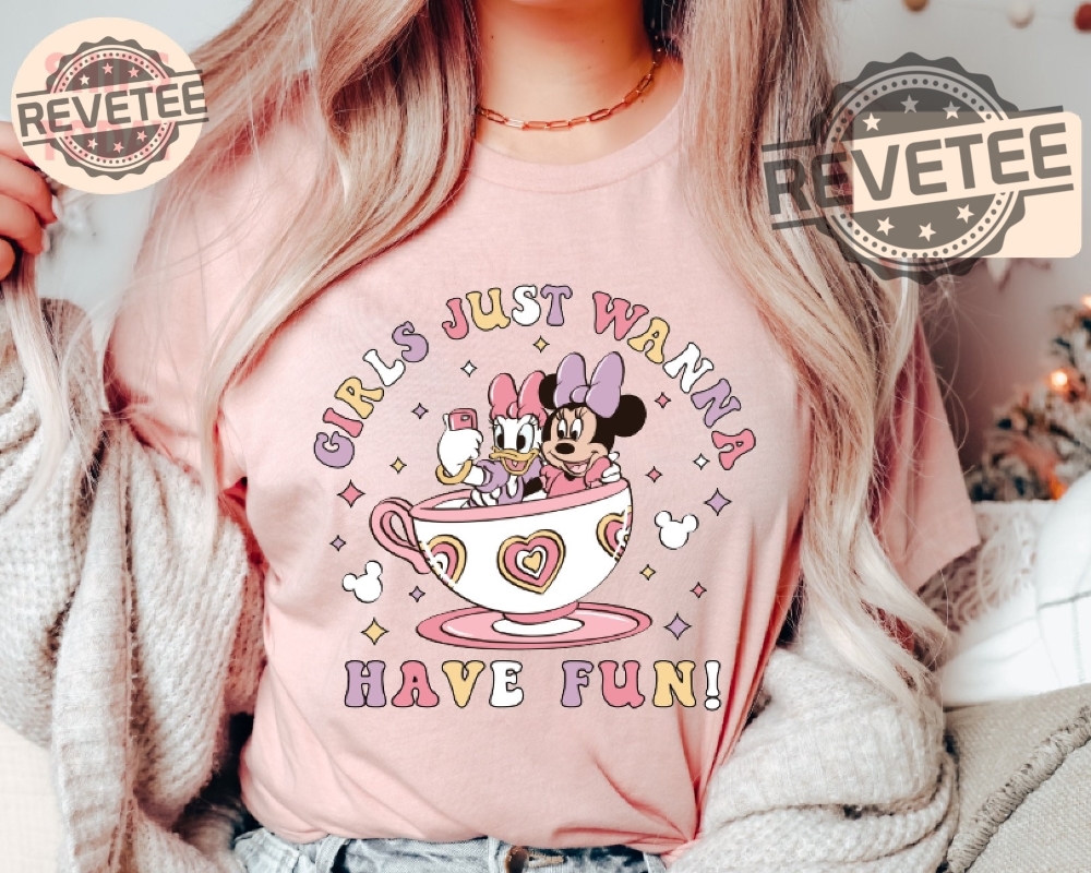 Disney Minnie Daisy Summer Shirt Girls Just Wanna Have Sun Disney Besties Shirt Disneyworld Shirt Disney Summer Shirt Unique