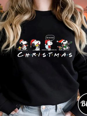 Snoopy Christmas Sweatshirt Christmas Snoopy Shirt Christmas Cartoon Dog Sweatshirt Christmas Gifts Xmas Kids Crewneck Gift For Mom Unique revetee 2