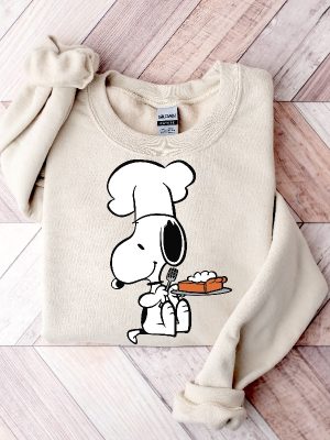 Thanksgiving Peanuts Sweatshirt Thanksgiving T Shirt Snoopy Sweatshirt Thanks Giving Turkey Sweatshirt Snoopy Thanksgiving Sweatshirt Unique revetee 4