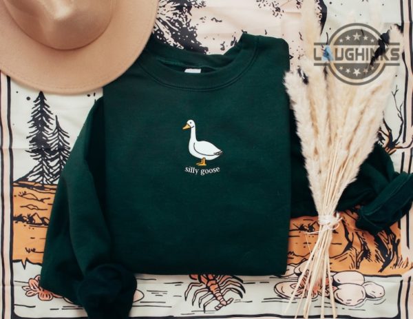 silly goose university sweatshirt tshirt hoodie mens women kids funny silly goose crewneck shirts goose bumps christmas jumper silly goose meme tee laughinks 2