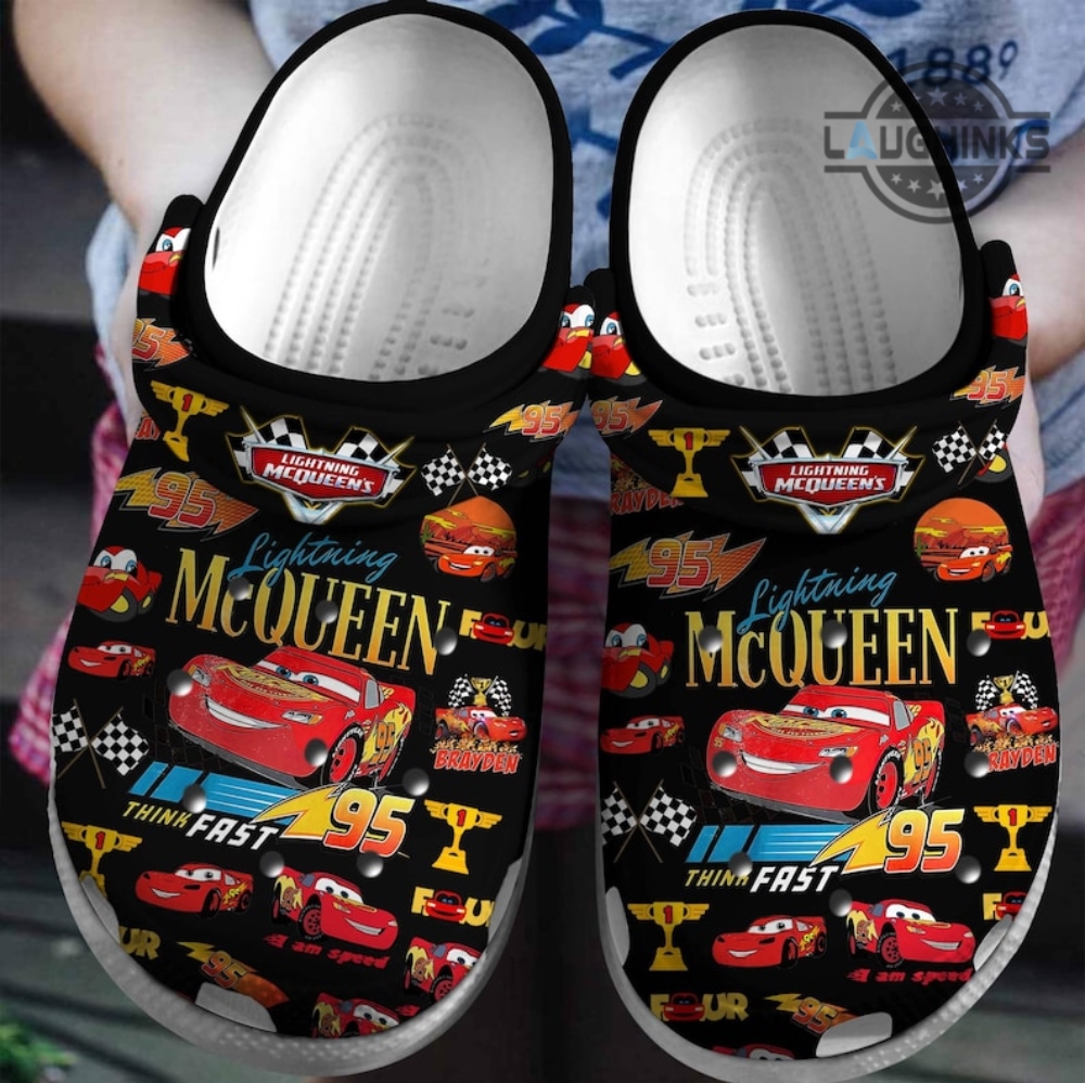 Personalized Lightning Mcqueen Crocs Adults - Discover Comfort And