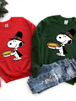 Thanksgiving Peanuts Sweatshirt Thanksgiving T Shirt Snoopy Sweatshirt Thanks Giving Turkey Sweatshirt Snoopy Thanksgiving Sweatshirt Unique revetee 6 2