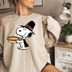Thanksgiving Peanuts Sweatshirt Thanksgiving T Shirt Snoopy Sweatshirt Thanks Giving Turkey Sweatshirt Snoopy Thanksgiving Sweatshirt Unique revetee 8 1