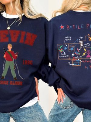 Home Alone Sweatshirt Battle Plan Shirt Christmas Movie Sweatshirt Kevin Mccallister Sweatshirt Christmas Sweatshirt Christmas Gifts Unique revetee 2