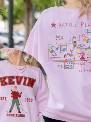 Home Alone Sweatshirt Battle Plan Shirt Christmas Movie Sweatshirt Kevin Mccallister Sweatshirt Christmas Sweatshirt Christmas Gifts Unique revetee 3