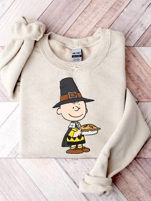 Thanksgiving Peanuts Sweatshirt Thanksgiving T Shirt Snoopy Sweatshirt Thanks Giving Turkey Sweatshirt Snoopy Thanksgiving Sweatshirt Unique revetee 4 3