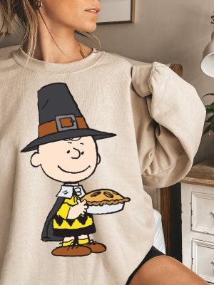 Thanksgiving Peanuts Sweatshirt Thanksgiving T Shirt Snoopy Sweatshirt Thanks Giving Turkey Sweatshirt Snoopy Thanksgiving Sweatshirt Unique revetee 8 2