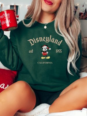 Magical Land Christmas Sweatshirt Trendy Sweatshirt Disneyland Sweatshirt Oversized Sweatshirt Christmas Sweatshirt Christmas Gift Unique revetee 2