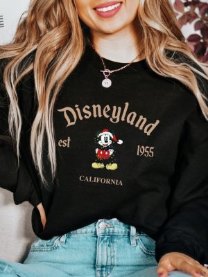 Magical Land Christmas Sweatshirt Trendy Sweatshirt Disneyland Sweatshirt Oversized Sweatshirt Christmas Sweatshirt Christmas Gift Unique revetee 4