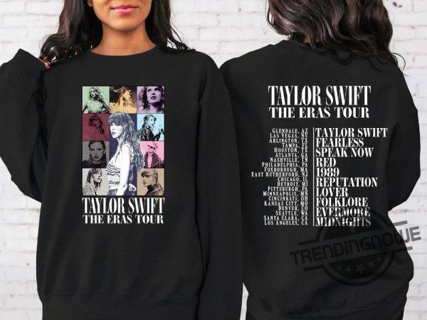 Two Sided The Eras Tour Sweatshirt Taylor Swift Sweatshirt Taylor Swift Eras Tour Movie Sweatshirt Ts Merch Shirt Swiftie Shirt trendingnowe.com 2