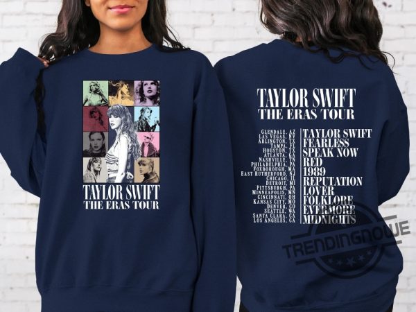 Two Sided The Eras Tour Sweatshirt Taylor Swift Sweatshirt Taylor Swift Eras Tour Movie Sweatshirt Ts Merch Shirt Swiftie Shirt trendingnowe.com 3