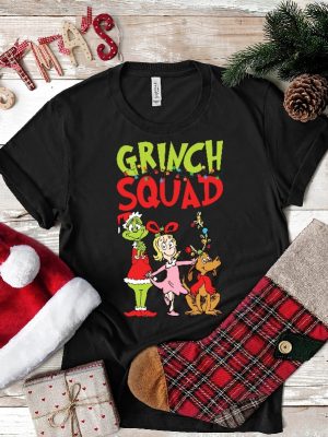 Grinch Squad Shirt Retro Christmas Shirt Merry Grinchmas Shirt Cute Grinchmas Shirt Funny Christmas Shirt Vintage Christmas Shirt Unique revetee 3