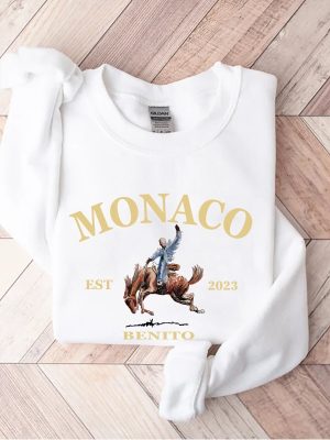 Retro Monaco Sweatshirt Nadie Sabe Lo Que Va Pasar Manana Benito Sweatshirt Gift For Fan Bunny Sweatshirt Music Shirt Unique revetee 2