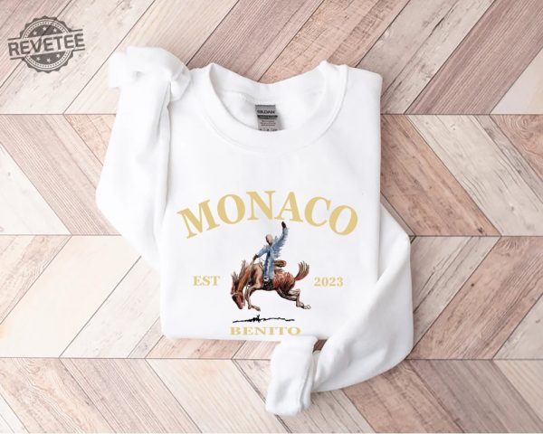 Retro Monaco Sweatshirt Nadie Sabe Lo Que Va Pasar Manana Benito Sweatshirt Gift For Fan Bunny Sweatshirt Music Shirt Unique revetee 2