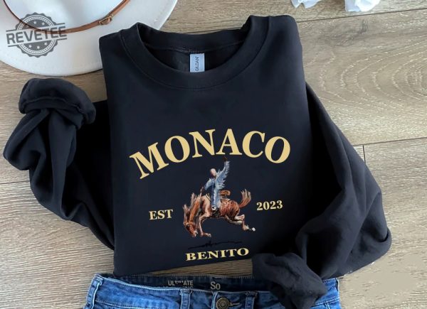 Retro Monaco Sweatshirt Nadie Sabe Lo Que Va Pasar Manana Benito Sweatshirt Gift For Fan Bunny Sweatshirt Music Shirt Unique revetee 4