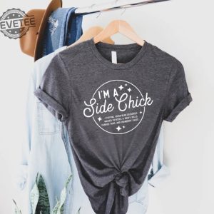 Im A Side Chick Shirt Funny Thanksgiving Shirt Thanksgiving Dinner Shirt Thanksgiving Family Reunion Tee Funny Thanksgiving Gift Unique revetee 2