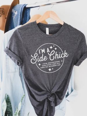 Im A Side Chick Shirt Funny Thanksgiving Shirt Thanksgiving Dinner Shirt Thanksgiving Family Reunion Tee Funny Thanksgiving Gift Unique revetee 2