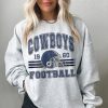 Vintage Cowboys Football Sweatshirt Shirt Dallas Cowboys Shirt Gift For Football Fan stylepulsetrends.com 2