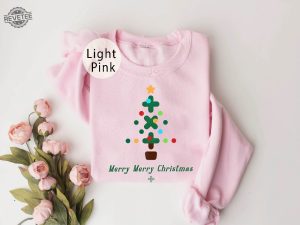 Txt Christmas Tree Shirt Txt Merry Merry Christmas Sweatshirt Gift For Christmas Gift Young One Fans Txt World Tour Shirt Txt Member Tee Unique revetee 2